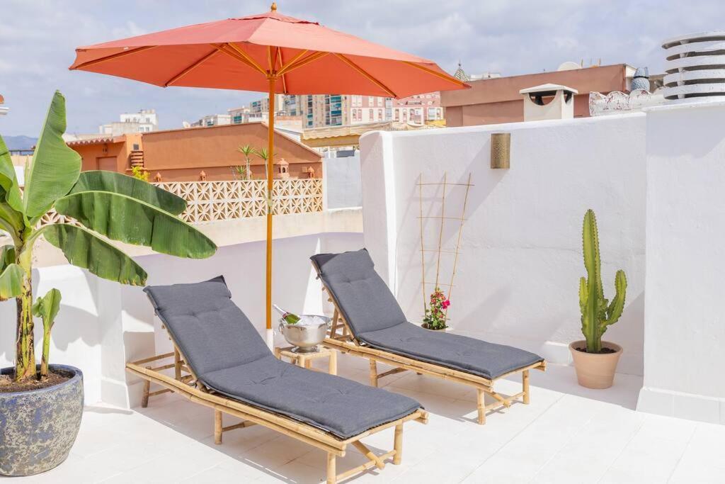Downtown Flat With 46 Sqm Private Rooftop Terrace * Malaga